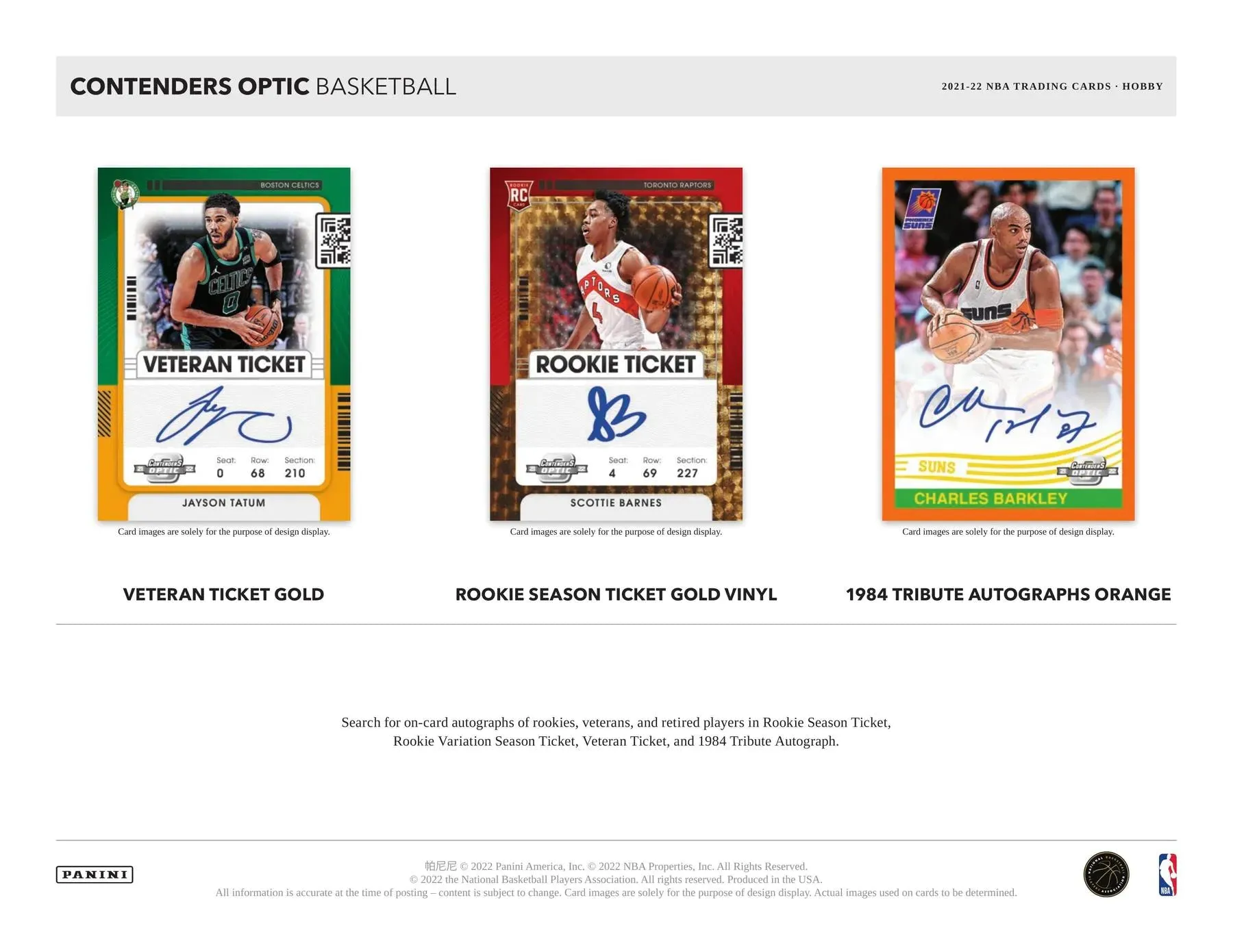 2021-22 Panini Contenders Optic Basketball Hobby Box