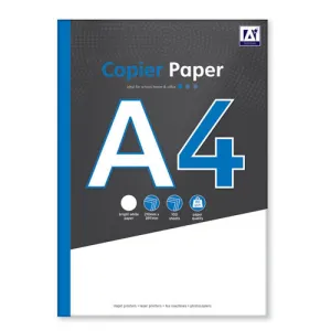 A4 Copier Paper - 100 Sheets White Standard Size Paper Printing Copying Writing Tasks