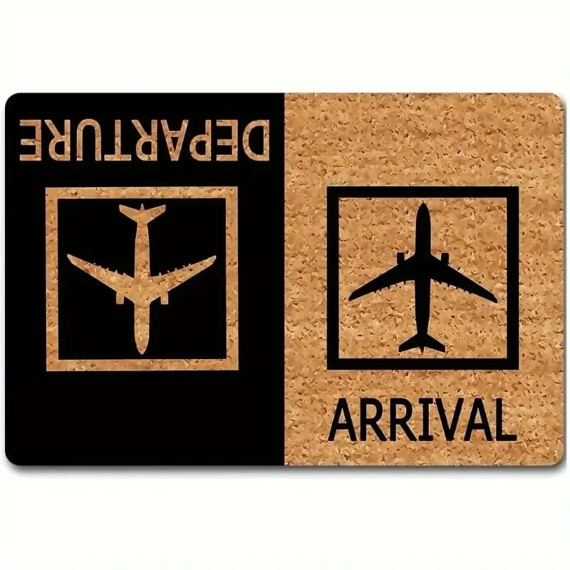 Anti-Slip Door Mat(312)-Arrival & Departure