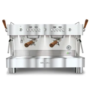 Ascaso Barista T Plus, Automatic 2 Group Espresso Machine, with Thermodynamic Technology (Inox)