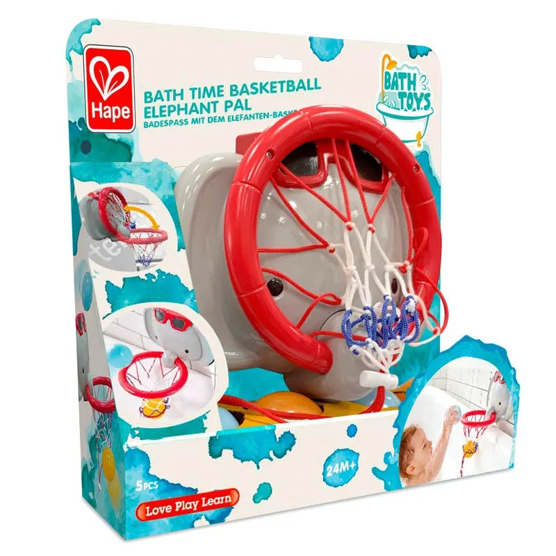 Bath Time Basketball Elephant