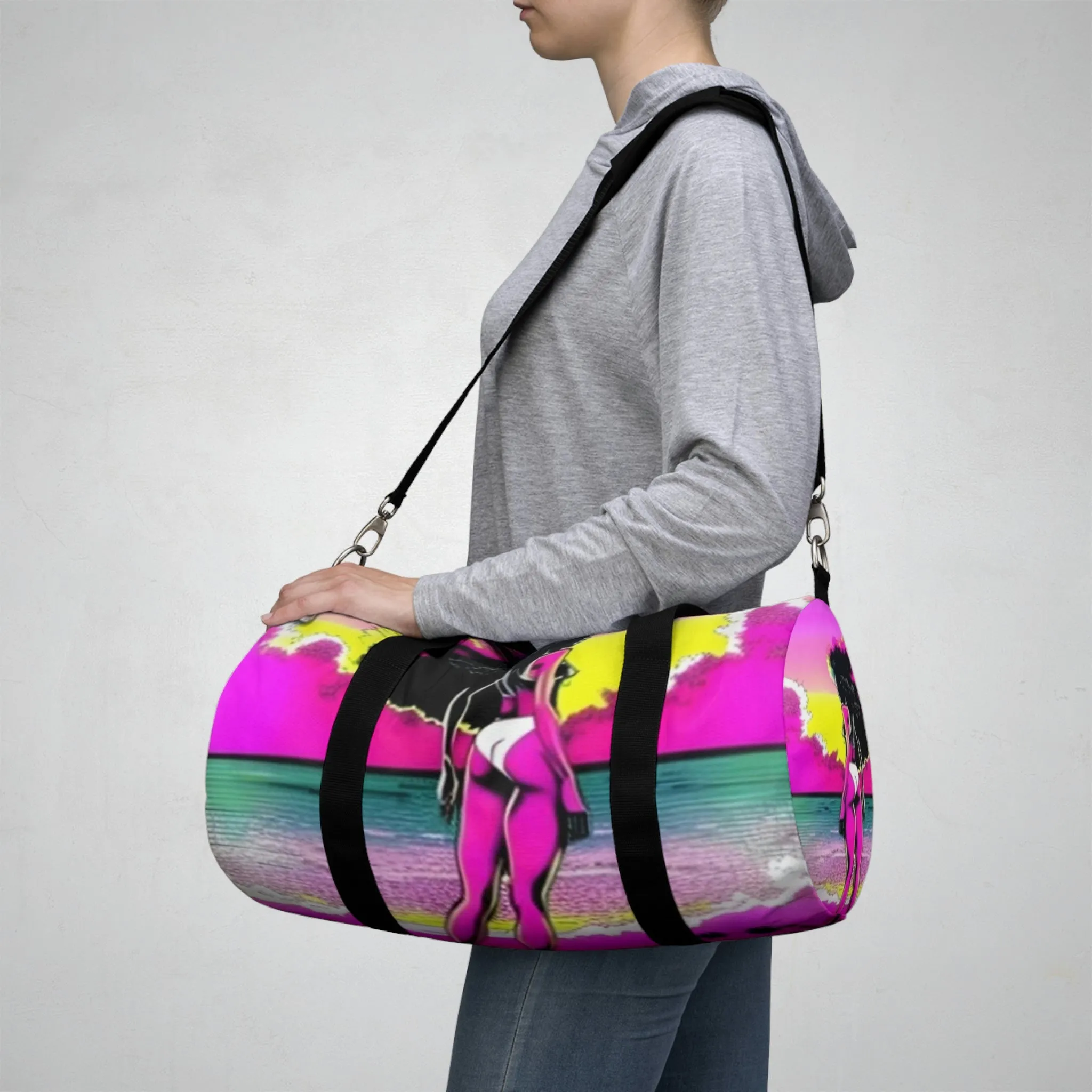 Beautiful Girl Duffel Bag