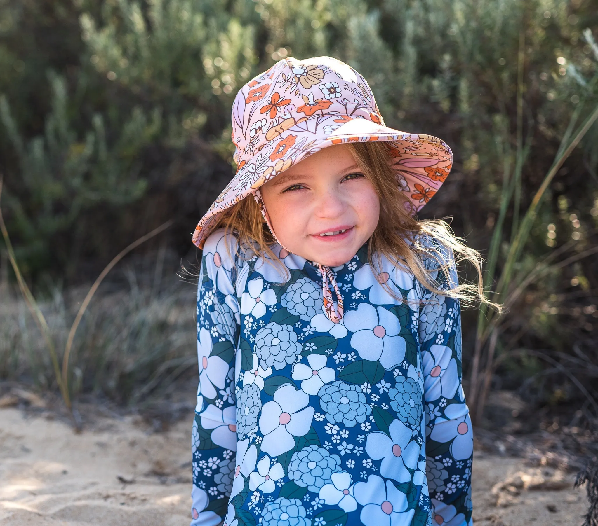 Betty Wide Brim Swim Hat