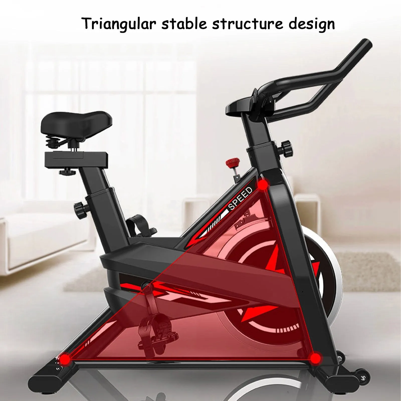 Bicycle Bike F itness Gym Exercise Stationary Bike Aerobics Family Indoor