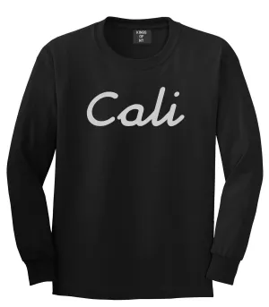 Cali California Script Long Sleeve T-Shirt