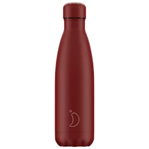 Chilly's Bottle Matte All Red 500ml