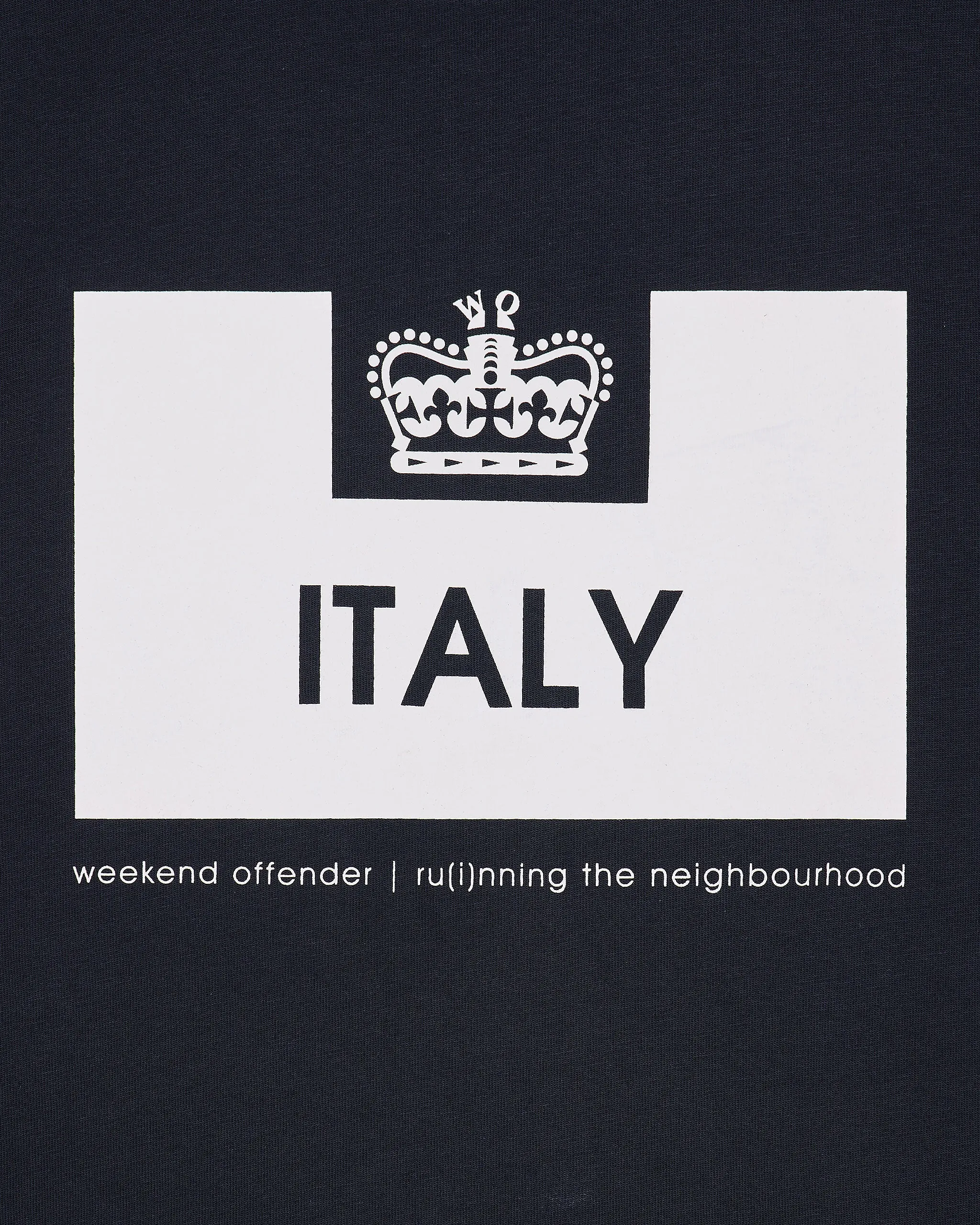 Country Series Italy T-Shirt Navy/White