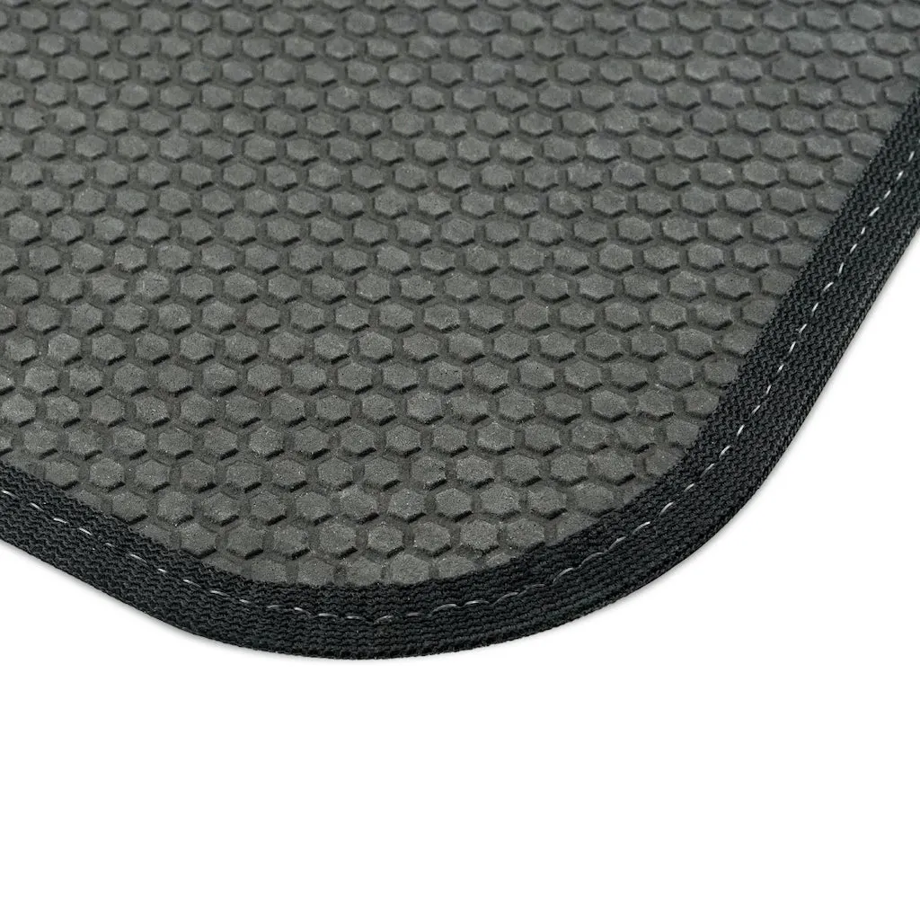 Crowgodshi Car Mats (2x Front), CAROLINA BLUE