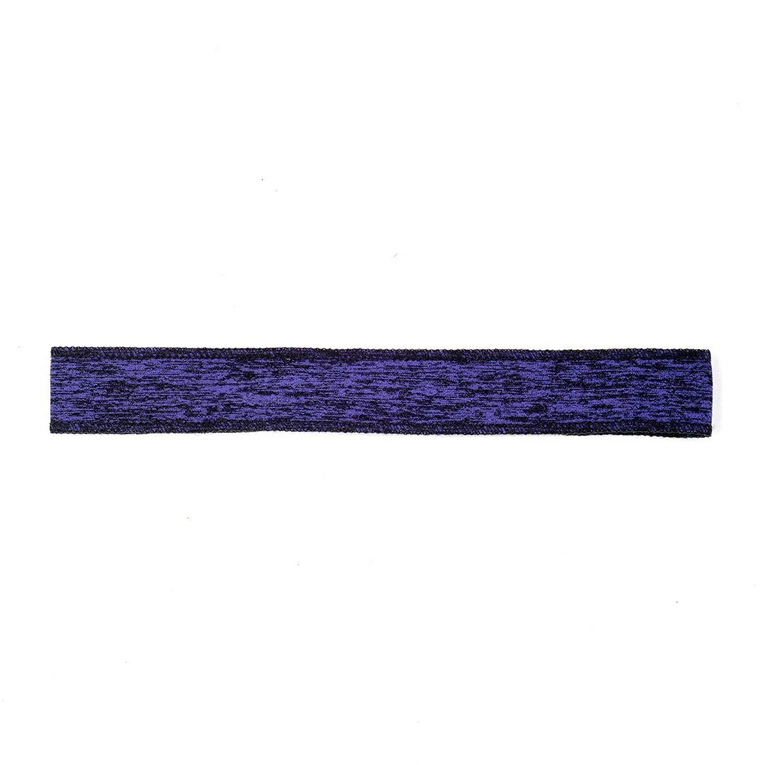 Dark Purple Heather Non-Slip Headband