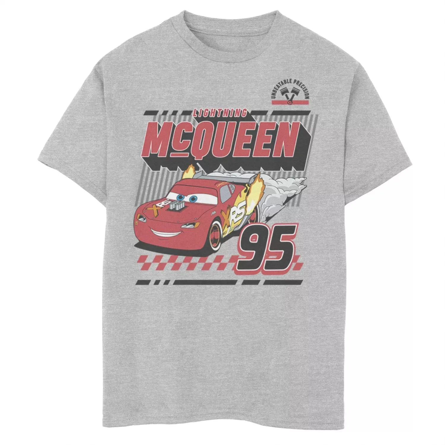 Disney/Pixar Cars Poster T-Shirt for Boys 8-20 Years Lightning McQueen Retro 95 Disney/Pixar