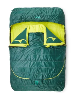 Double sleeping bag Jazz 30 NEMO, green