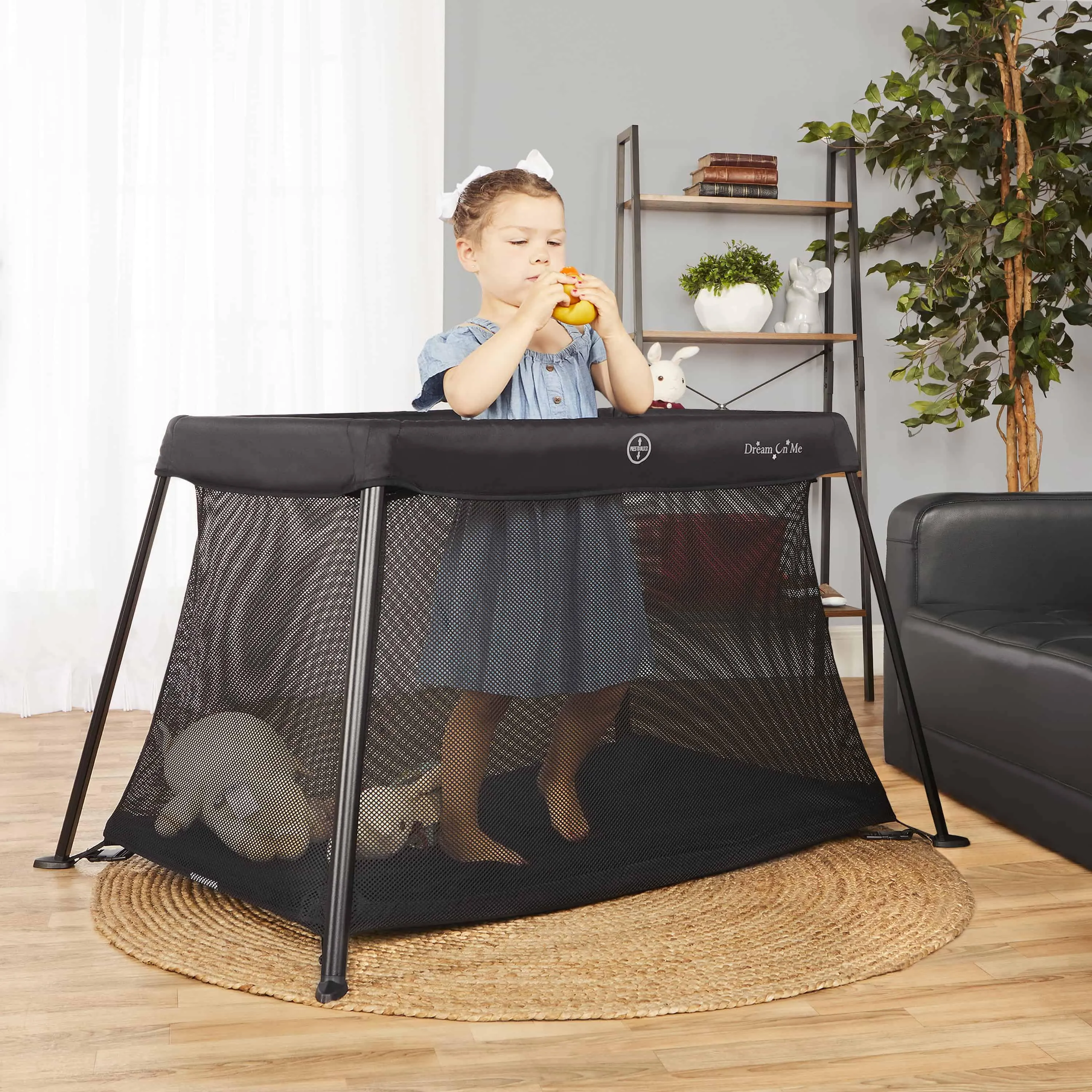 Dream on Me Travel Light Play Yard - Black