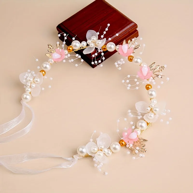 Enchanting Floral Headband Perfect for Parties Weddings  Performances