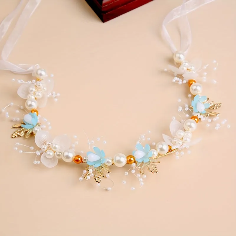 Enchanting Floral Headband Perfect for Parties Weddings  Performances