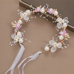 Enchanting Floral Headband Perfect for Parties Weddings  Performances