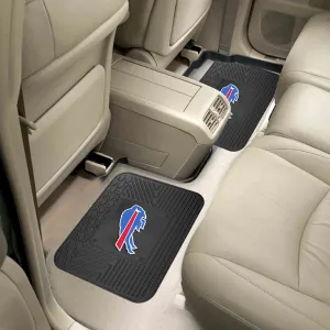 Fanmats Buffalo Bills Back Seat Car Utility Mats - 2 Piece Set