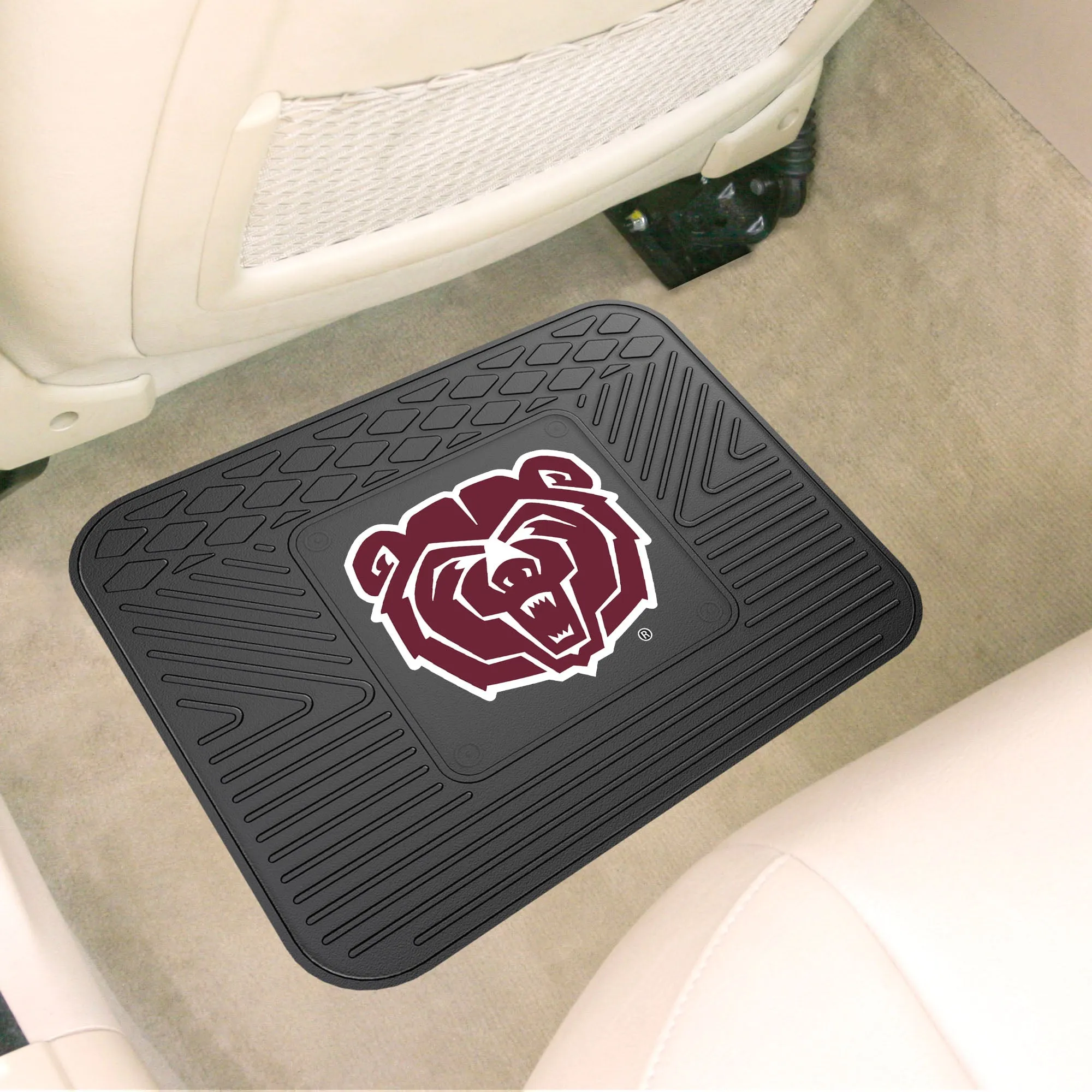 Fanmats Missouri State Bears Back Seat Car Utility Mat - 14" x 17"