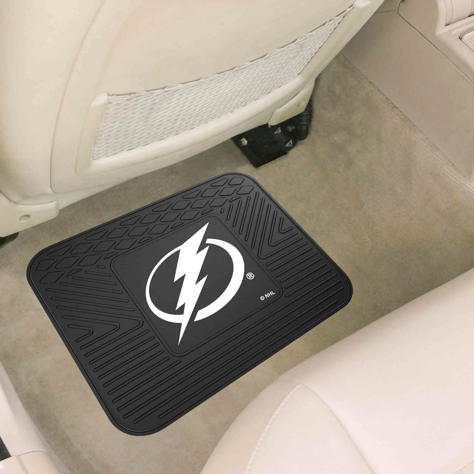 Fanmats Tampa Bay Lightning Back Seat Car Utility Mat - 14" x 17"