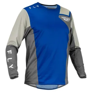 Fly Kinetic Jet Blue Grey White Jersey