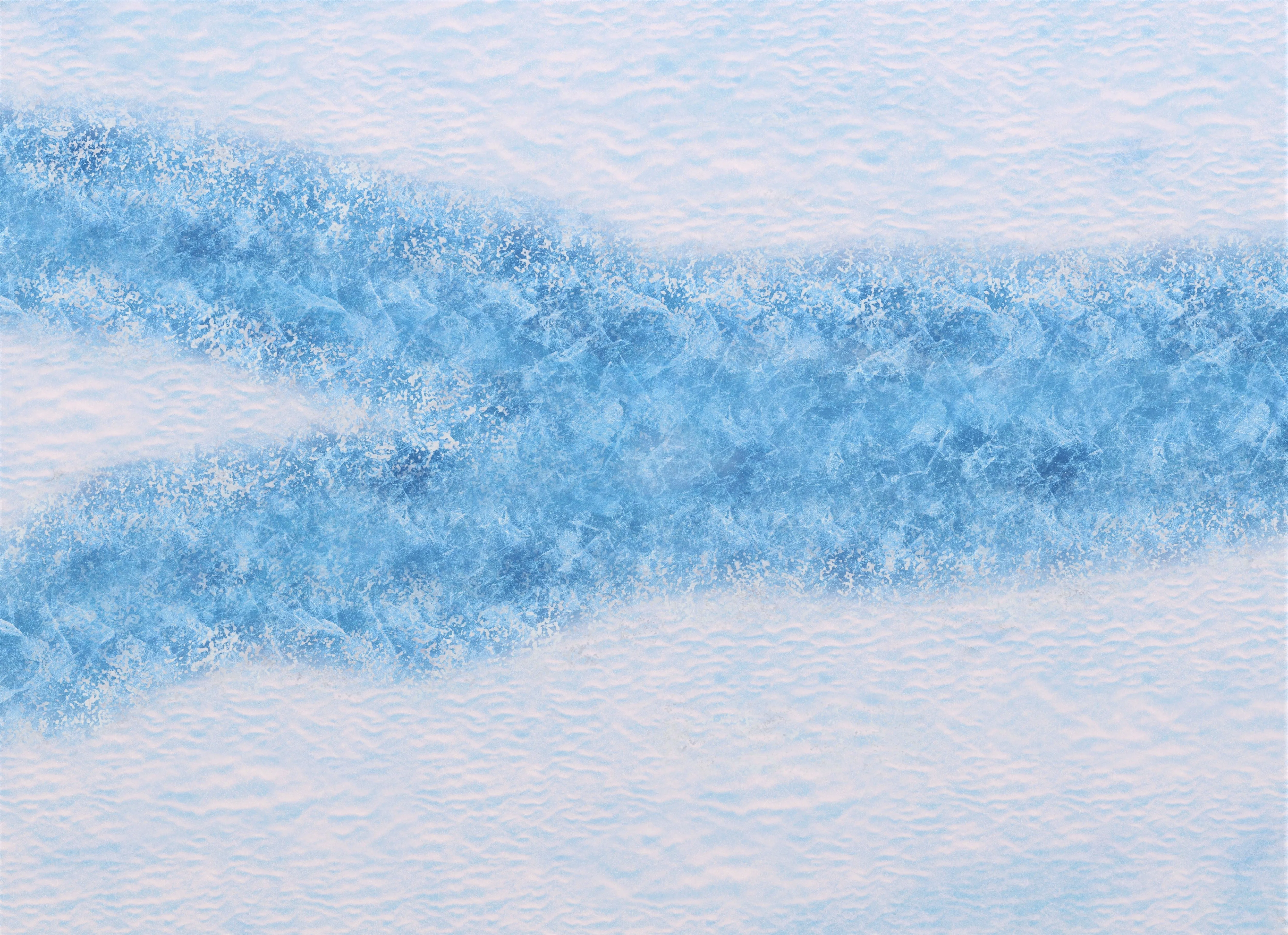 Frozen River - Neoprene Battle Mat - Warhammer, AoS, 40K, Kill Team, MCP, Shatterpoint, Legion, More