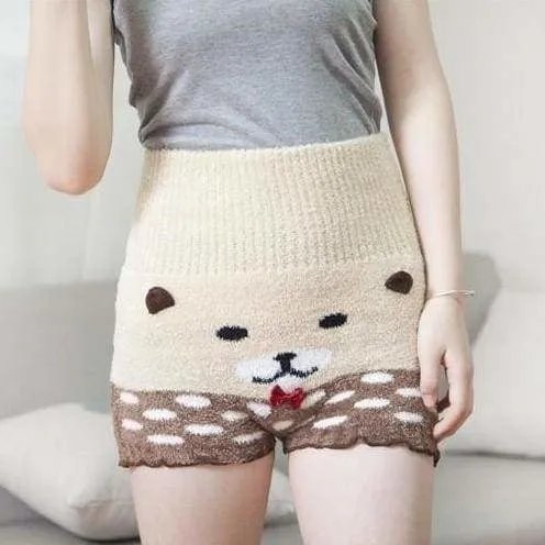 Fuzzy Stretchy Shorts