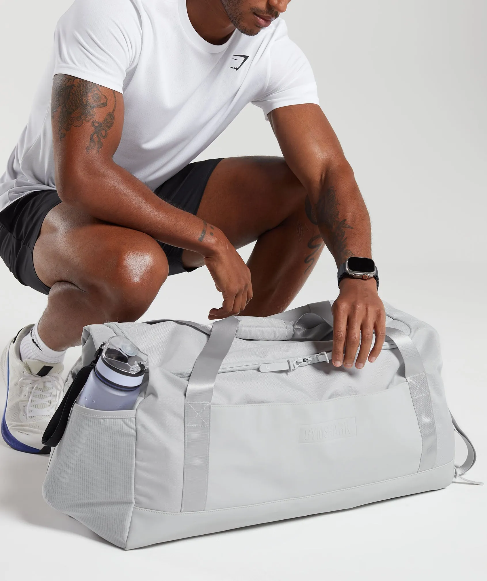 Gymshark Large Everyday Holdall - Light Grey