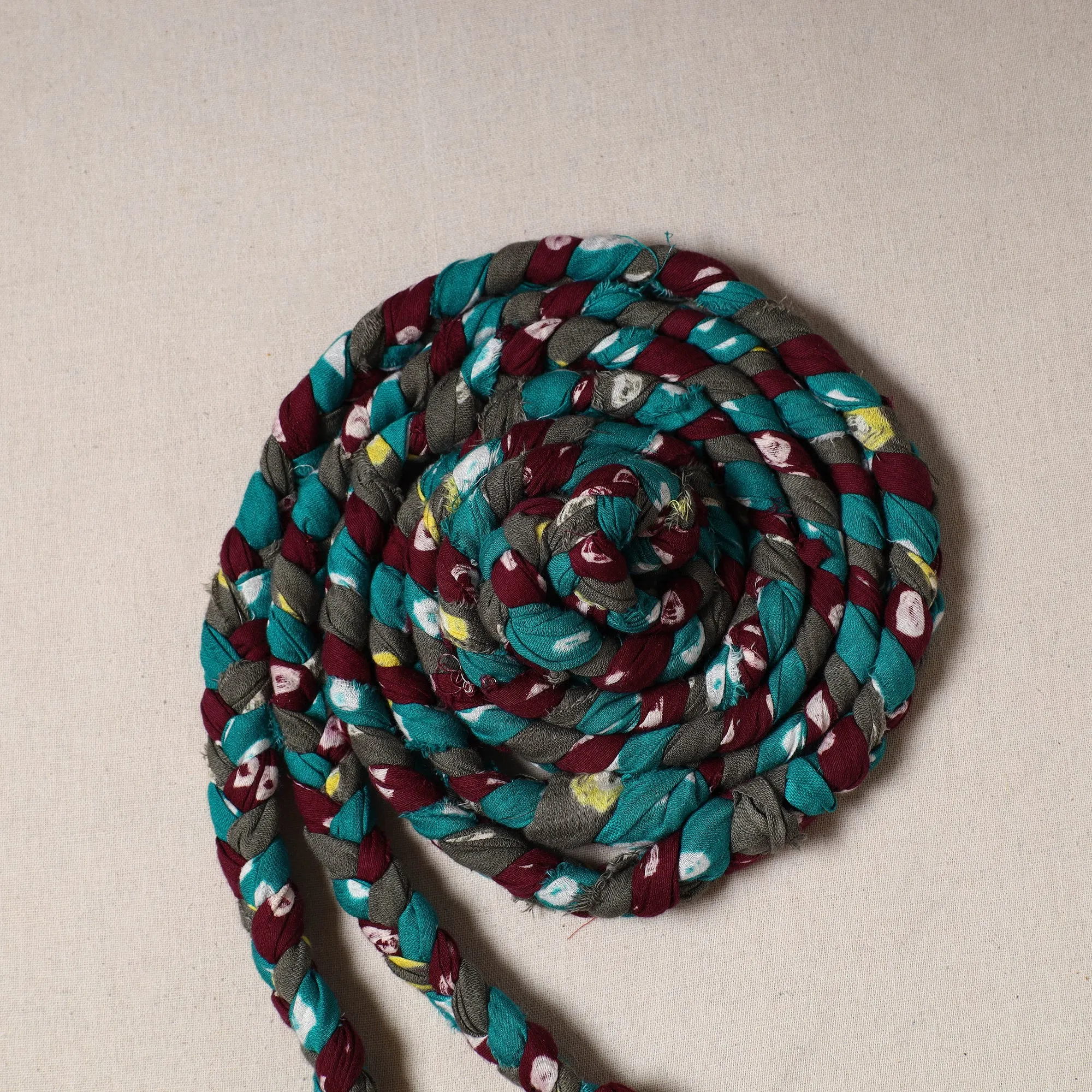 Handmade Upcycled Fabric Skipping Jump Rope 43