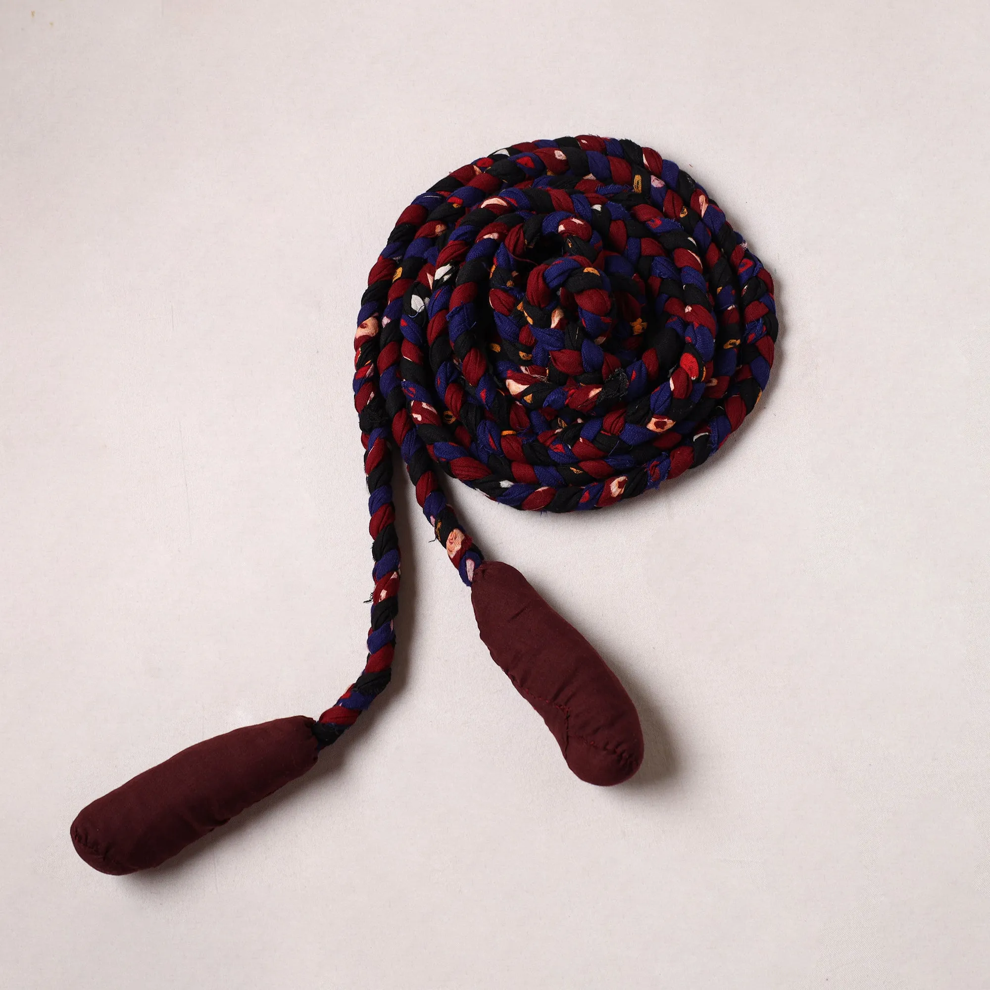 Handmade Upcycled Fabric Skipping Rope 36