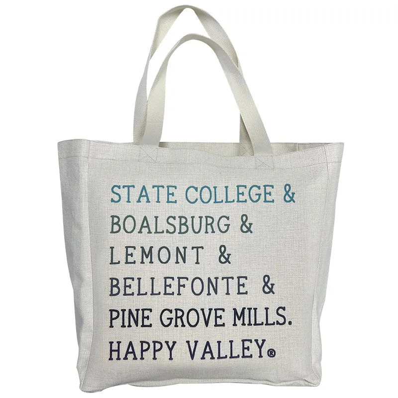 Happy Valley Town Tote