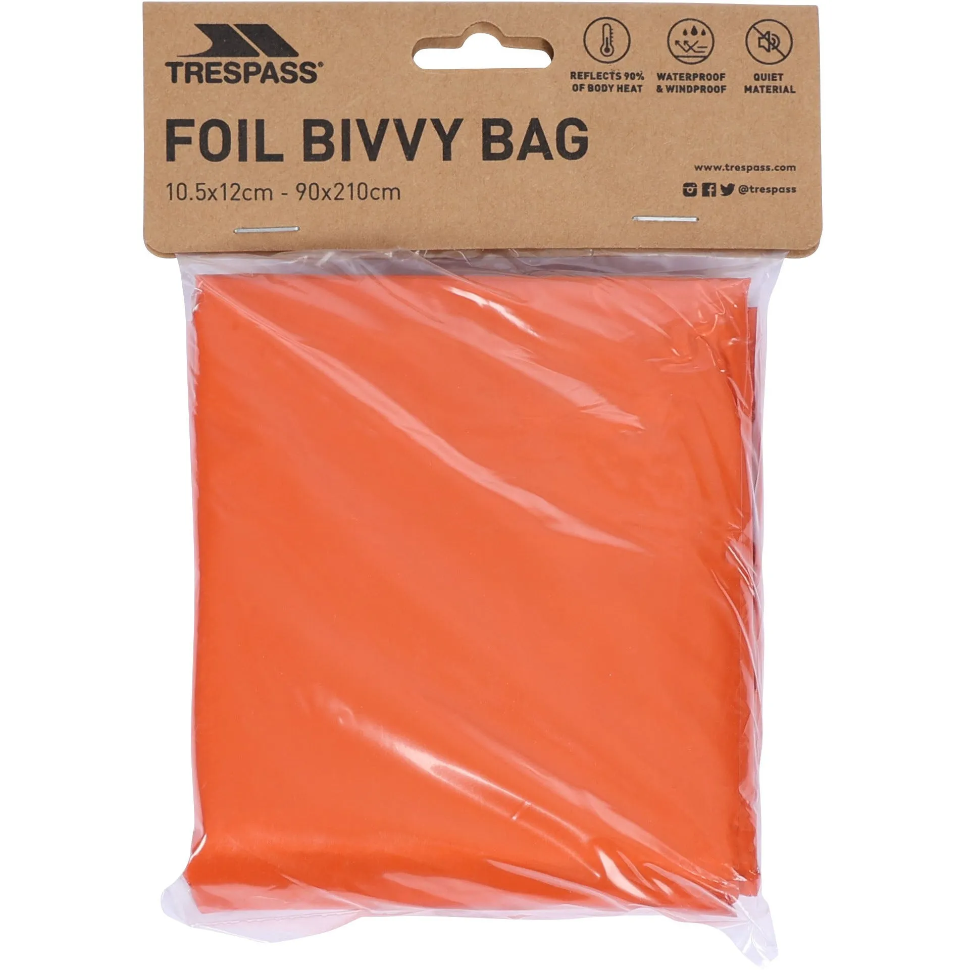 HotPocket Emergency Foil Bivvy Bag in Orange