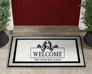 Irish Setter Dog Welcome Mat