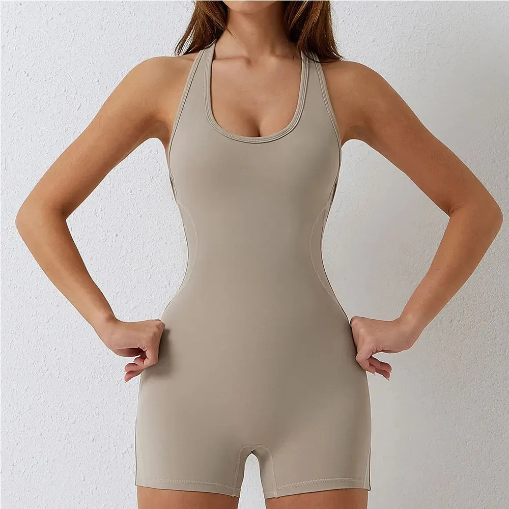 Jumpsuits One-Piece Yoga Suit Push-Up Exercise  Bodysuit