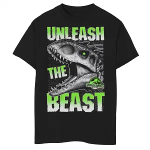 Jurassic World Unleash The Beast Graphic T-Shirt for Boys 8-20 Jurassic Park