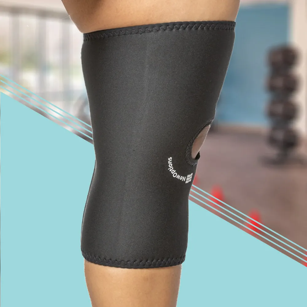 K9 Series Knee Sleeve. Patella Opening no Anterior Oval Pad in KoolFlex (KC9-O) CLEARANCE