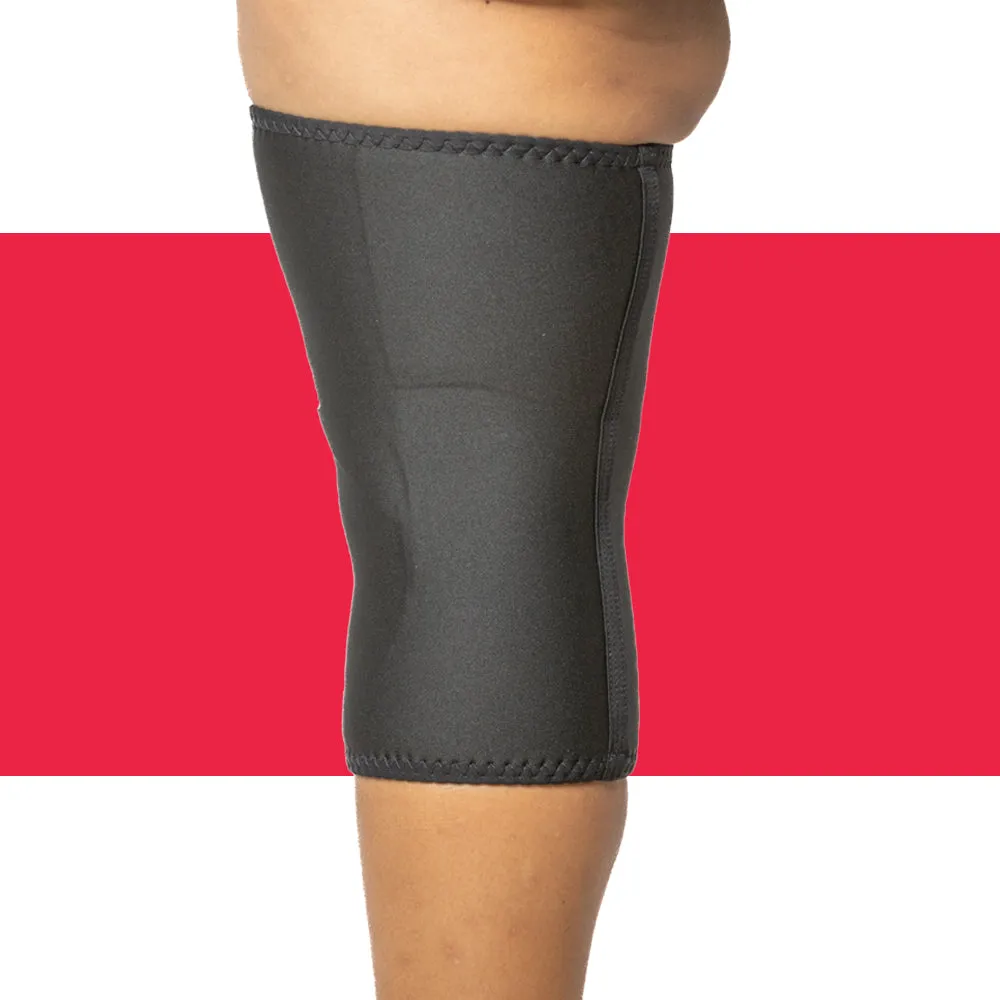 K9 Series Knee Sleeve. Patella Opening no Anterior Oval Pad in KoolFlex (KC9-O) CLEARANCE