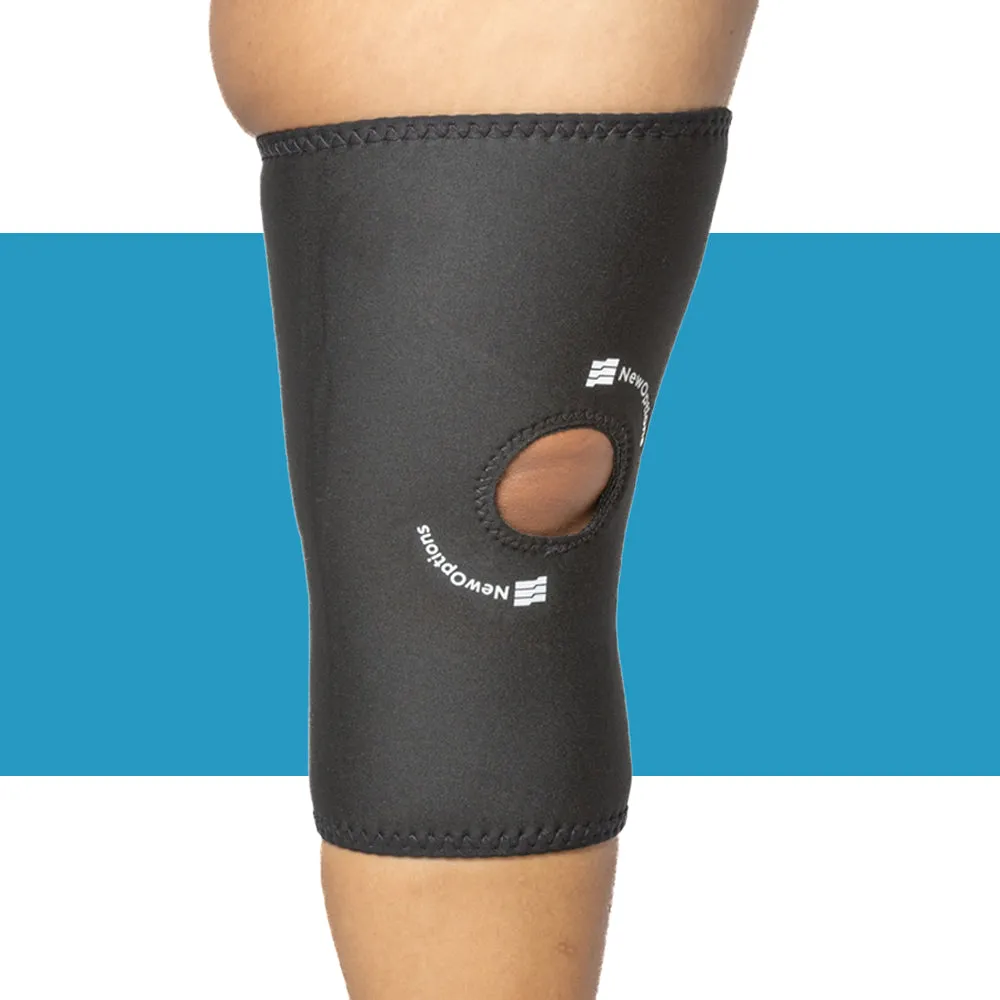 K9 Series Knee Sleeve. Patella Opening no Anterior Oval Pad in KoolFlex (KC9-O) CLEARANCE