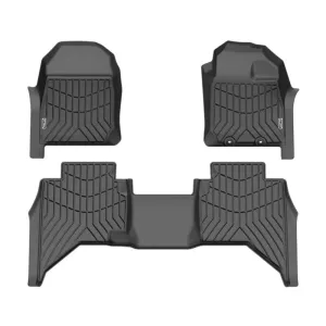 Kiwi Master 3D Car Floor Mats for Isuzu D-MAX Dual Cab UTE 2021 