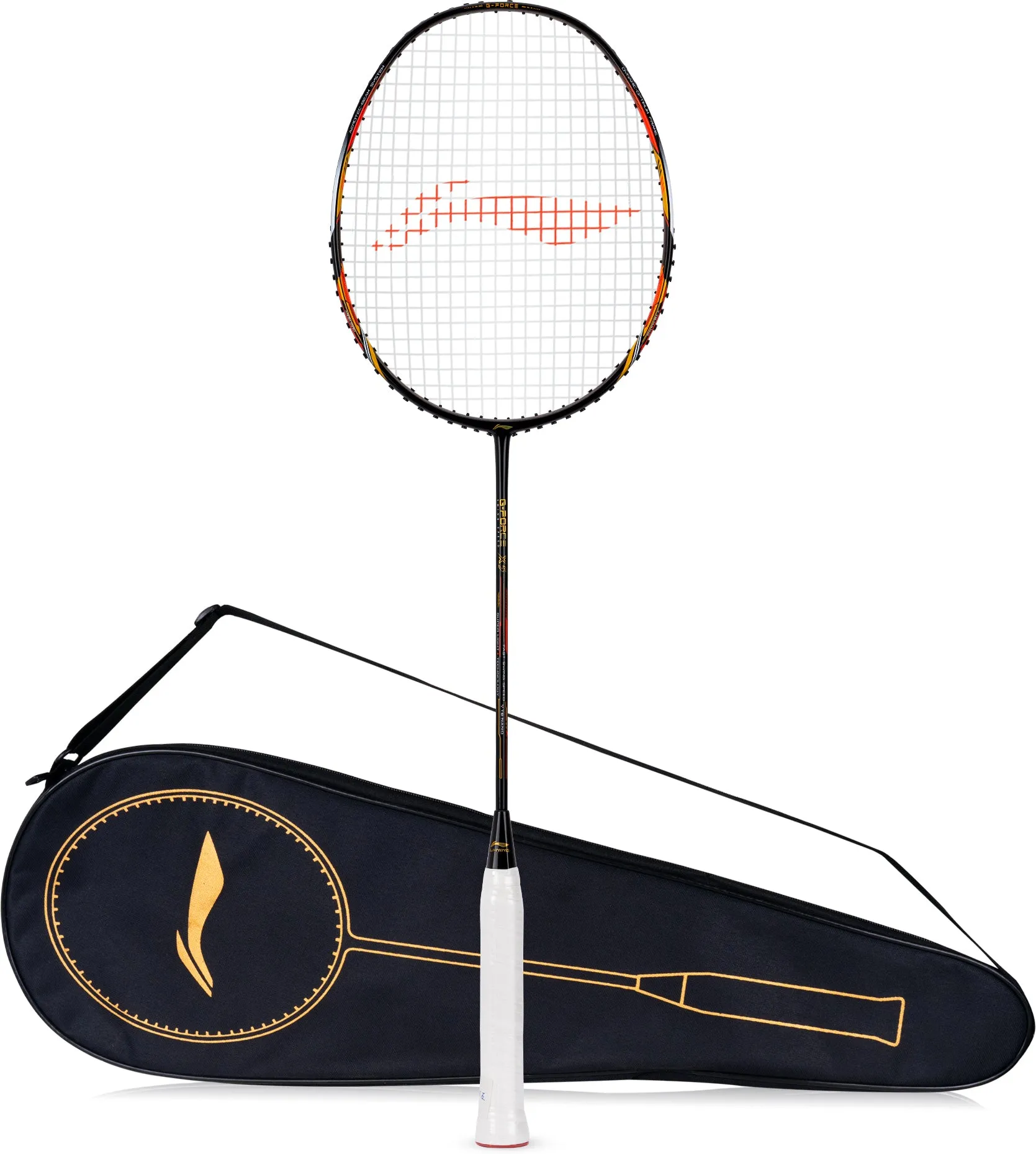 Li-Ning G-Force X5 Strung Badminton Racquet (Black / Multicolor)