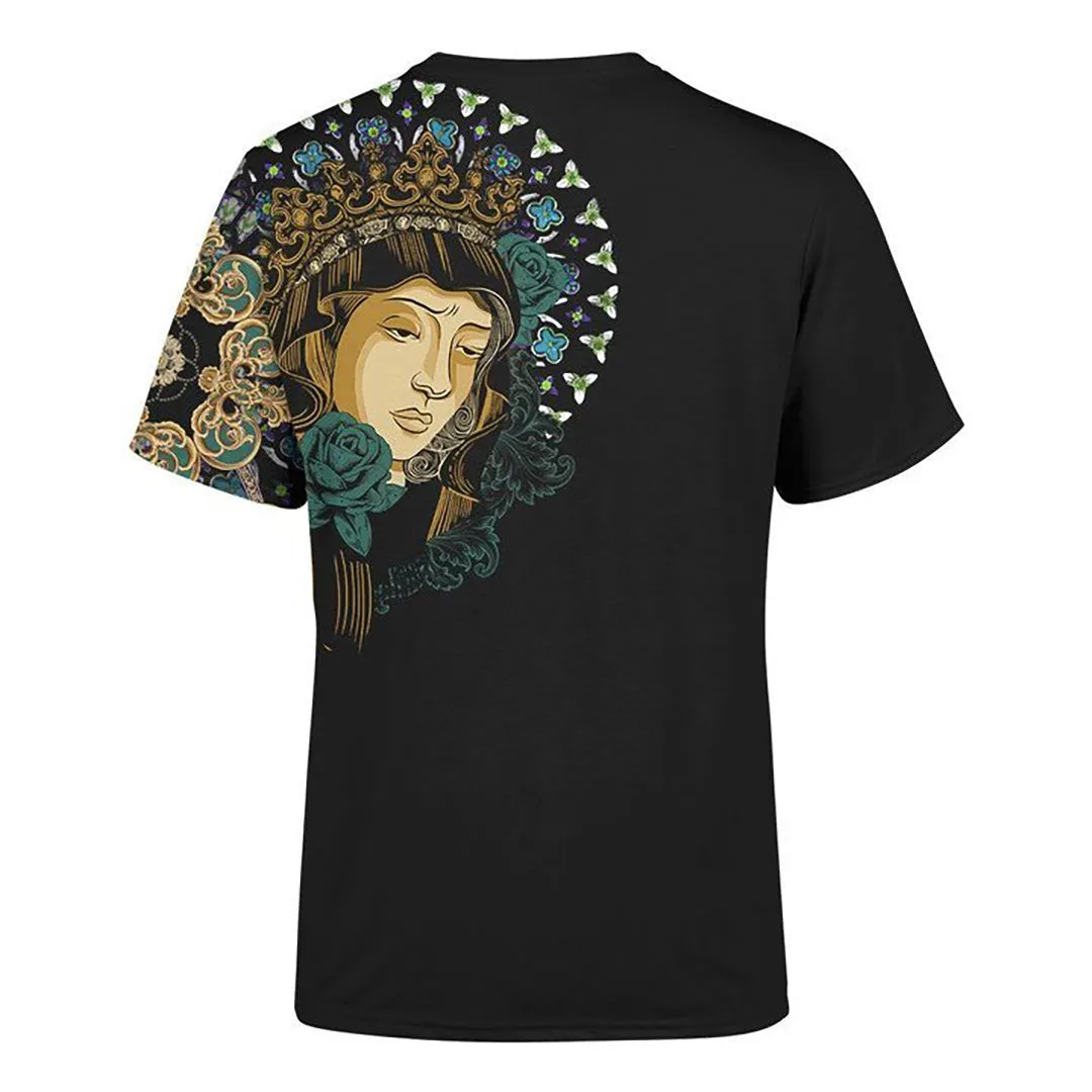 Mother Mary And Jesus Catholic Shirt - Christian 3D Shirt