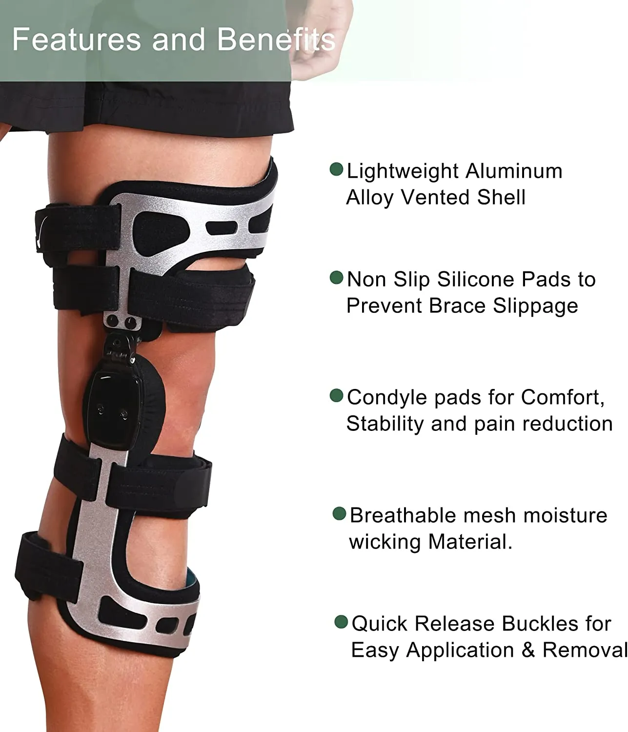 OA Unloader Knee Brace - Double Upright