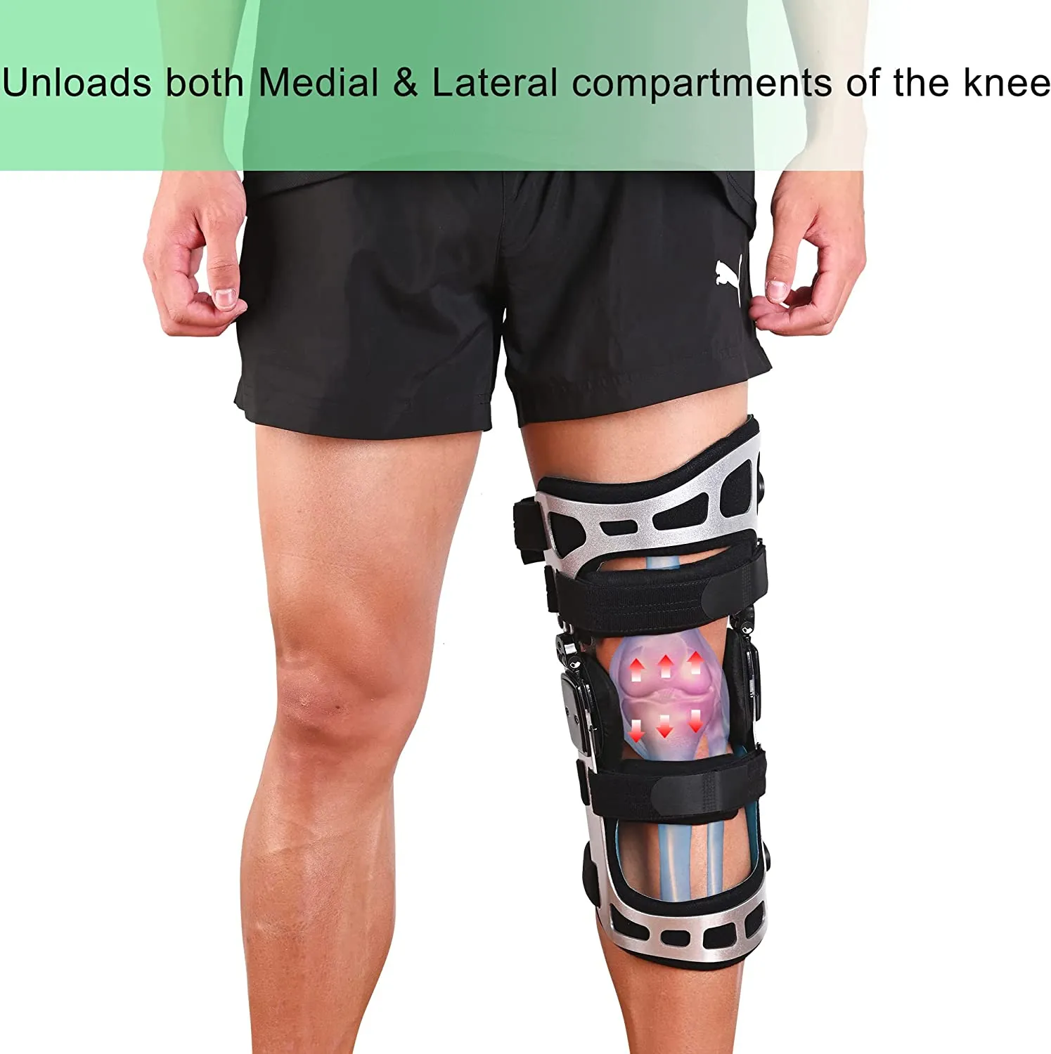 OA Unloader Knee Brace - Double Upright