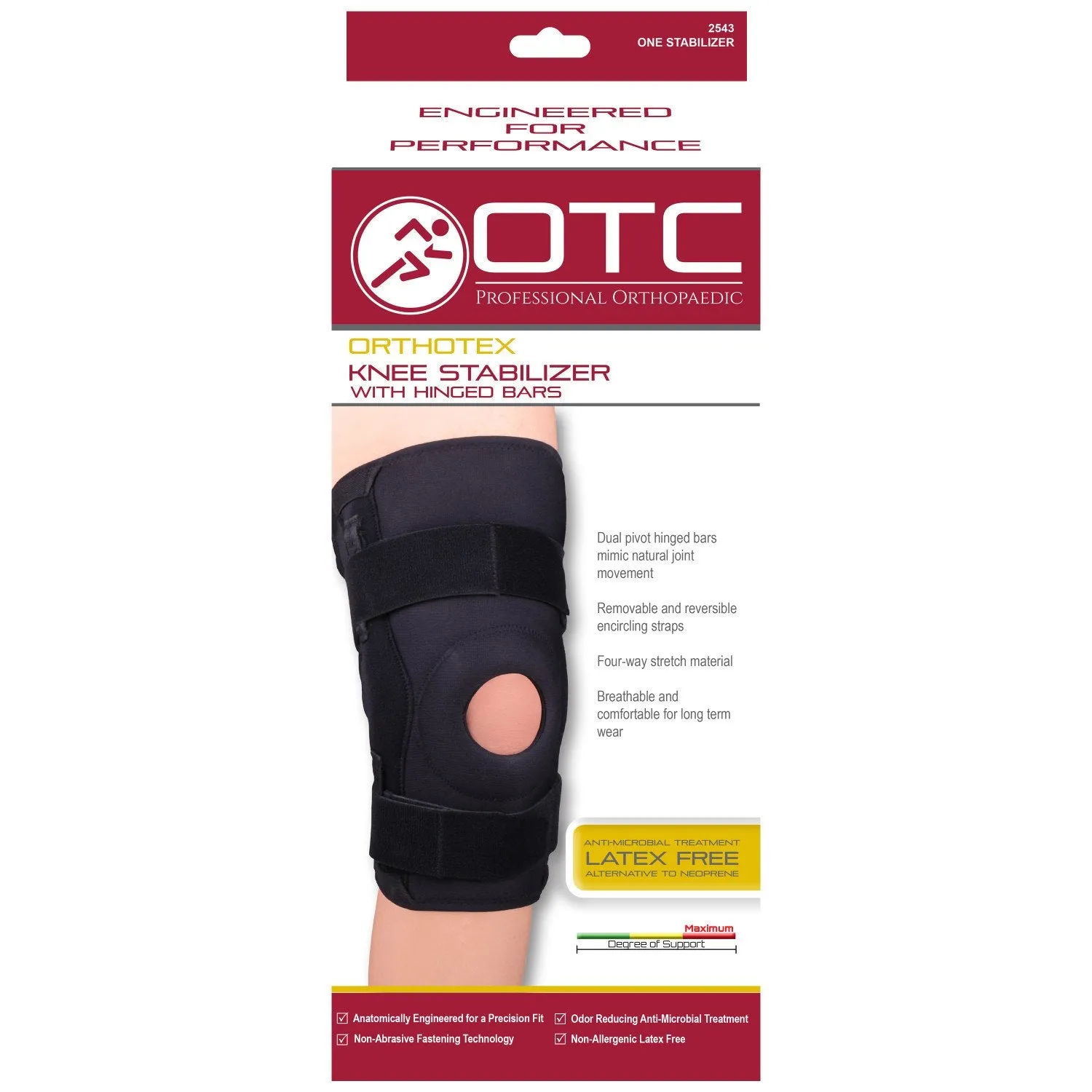 OTC KNEE STABIL ORTH HINGED - 2543