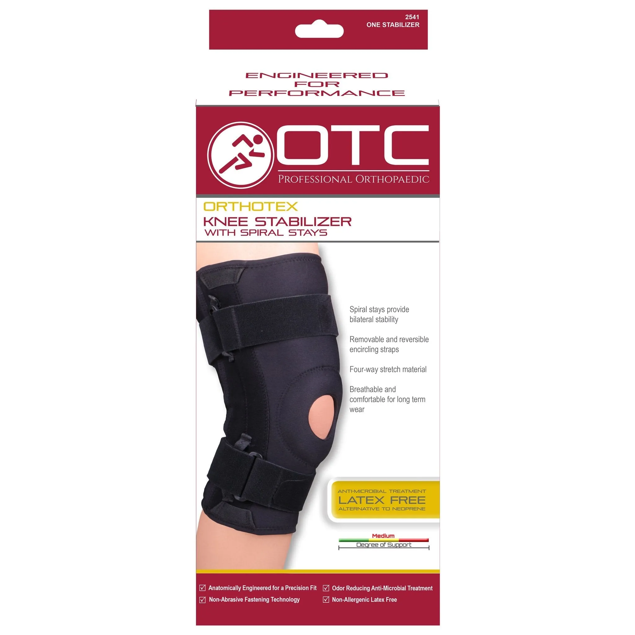 OTC KNEE STABIL ORTH STAYS - 2541 - CLEARANCE