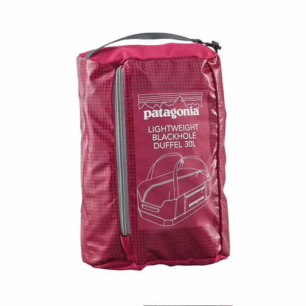 Patagonia Lightweight Black Hole Packable Duffle / Duffel Bag 30 Litre