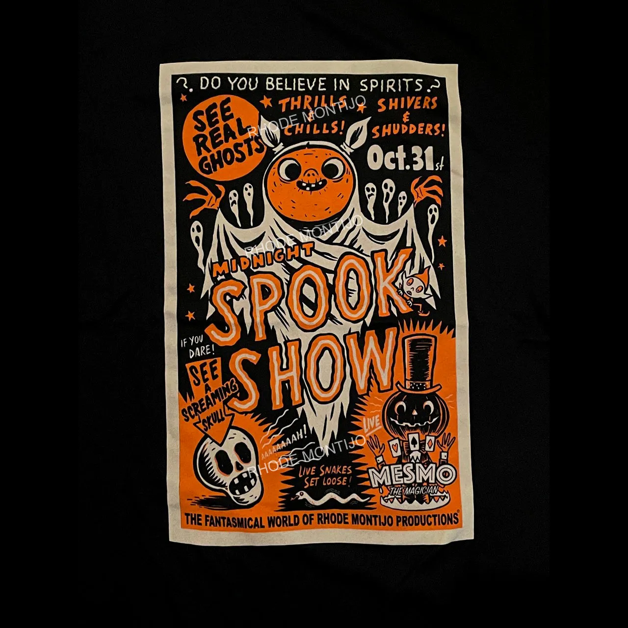 "New T-Shirt: SPOOK SHOW