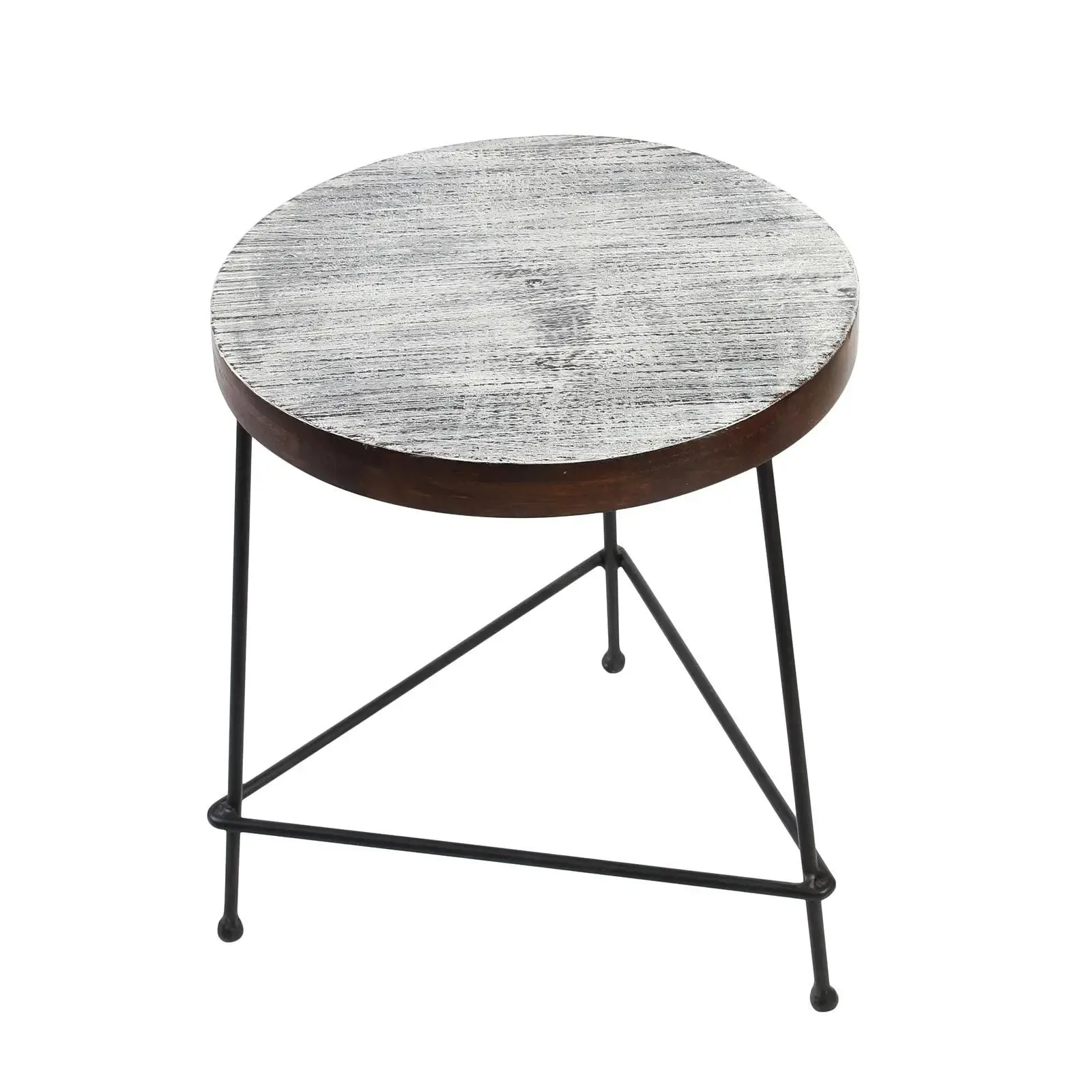 Raymond Wood and Iron Stool