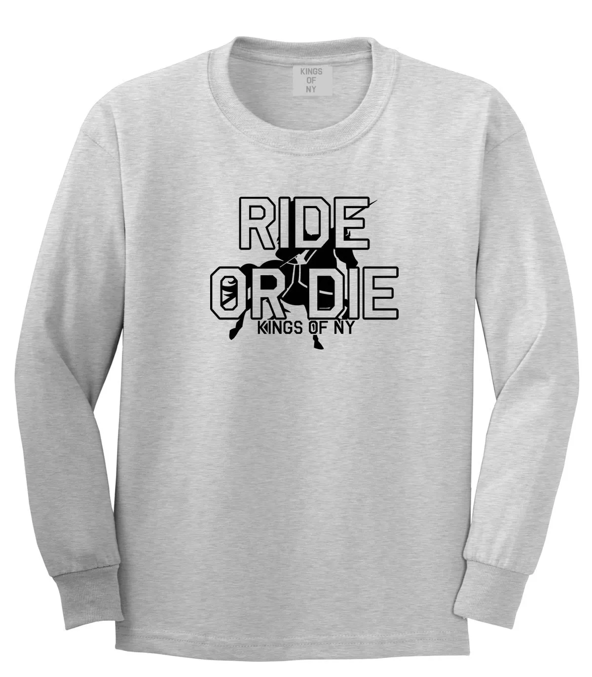 Ride Or Die Horse Riding Long Sleeve T-Shirt