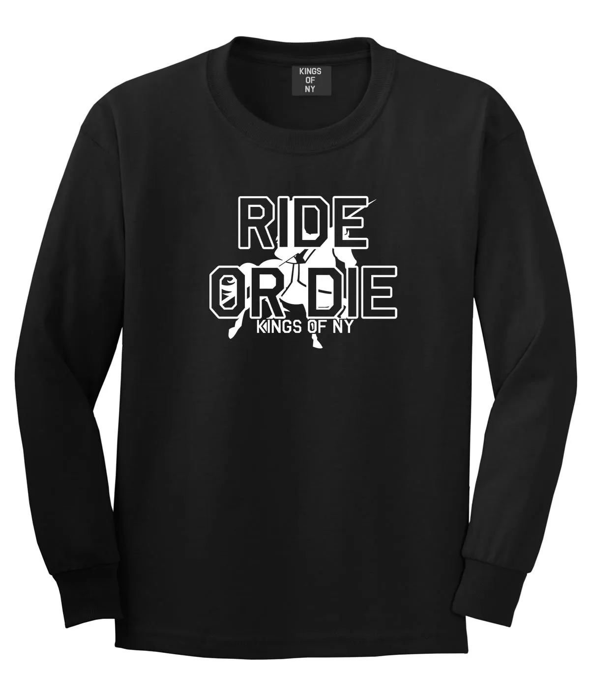 Ride Or Die Horse Riding Long Sleeve T-Shirt