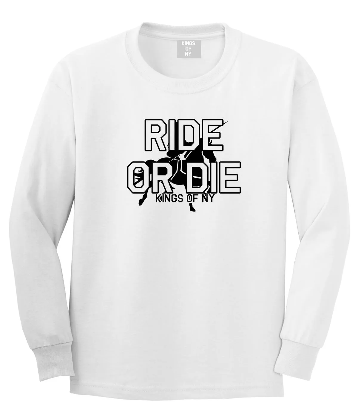 Ride Or Die Horse Riding Long Sleeve T-Shirt