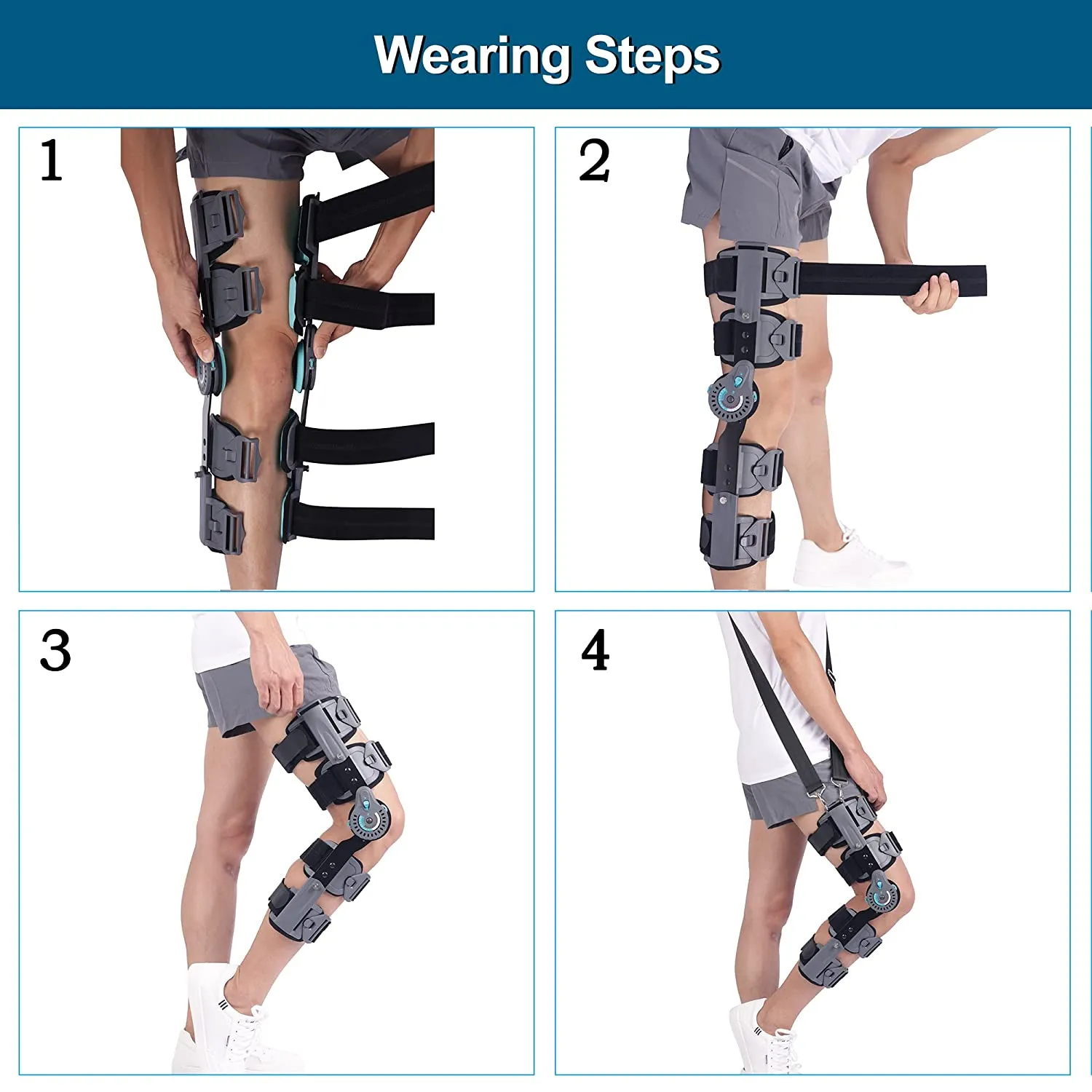 ROM Post OP Hinged Knee Brace